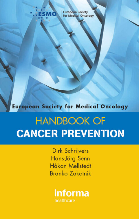 Cover image for book ESMO Handbook of Cancer Prevention