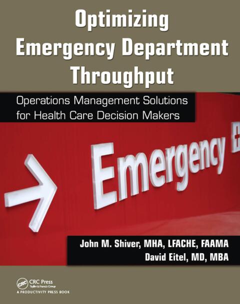 Cover image for book Optimizing Emergency Department Throughput