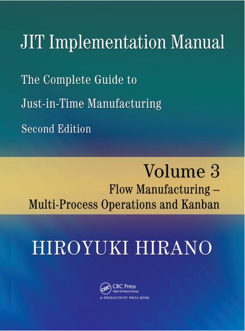 JIT Implementation Manual -- The Complete Guide to Just-In-Time Manufacturing 