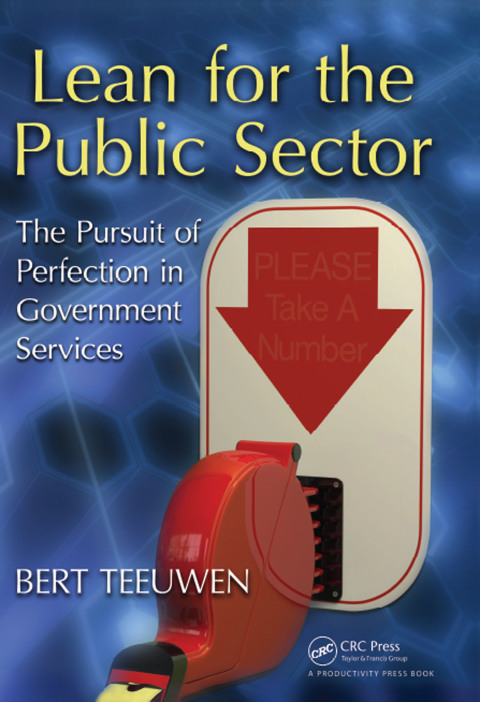Cover image for book Lean for the Public Sector