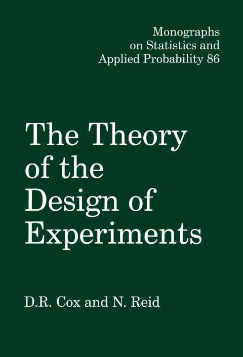 The Theory of the Design of Experiments 