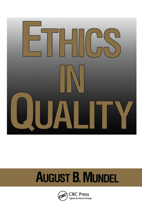 Cover image for book Ethics in Quality