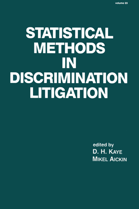 Cover image for book Statistical Methods in Discrimination Litigation