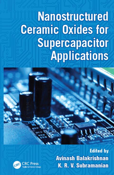 Cover image for book Nanostructured Ceramic Oxides for Supercapacitor Applications