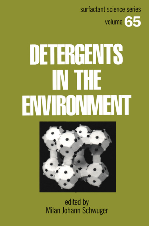 Cover image for book Detergents and the Environment