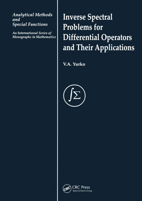 Cover image for book Inverse Spectral Problems for Linear Differential Operators and Their Applications
