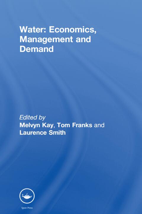 Cover image for book Water: Economics, Management and Demand