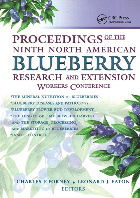 Cover image for book Proceedings of the Ninth North American Blueberry Research and Extension Workers Conference