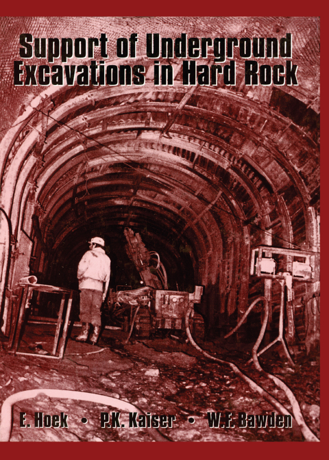 Cover image for book Support of Underground Excavations in Hard Rock
