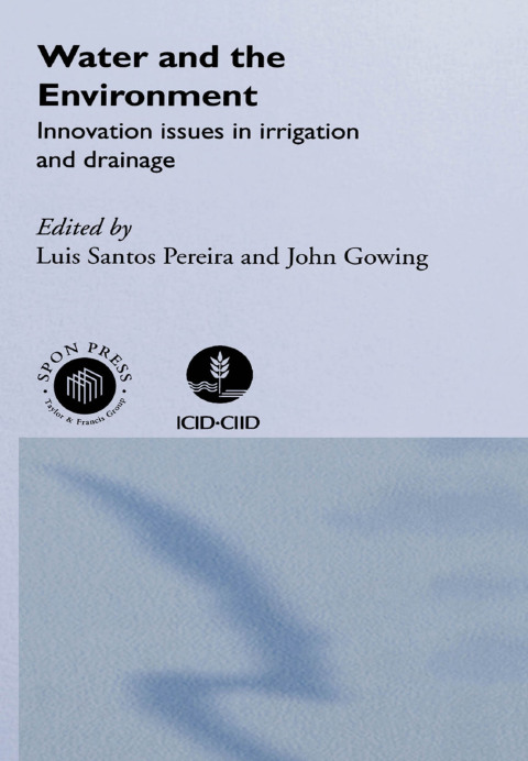 Cover image for book Water and the Environment