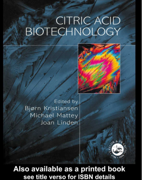 Cover image for book Citric Acid Biotechnology