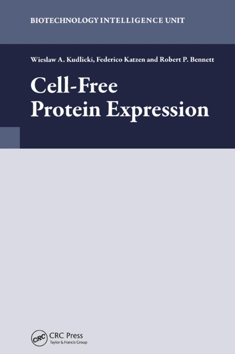 Cover image for book Cell-Free Protein Expression