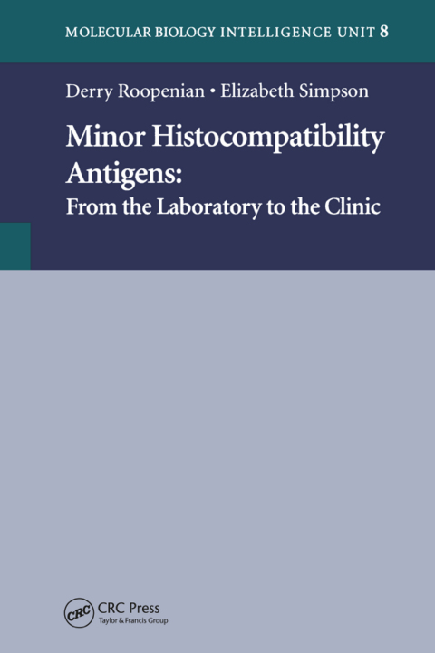 Cover image for book Minor Histocompatibility Antigens