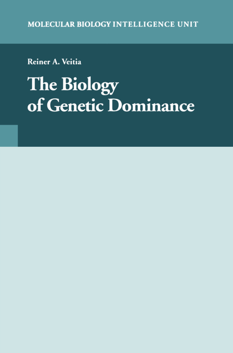 Cover image for book The Biology of Genetic Dominance