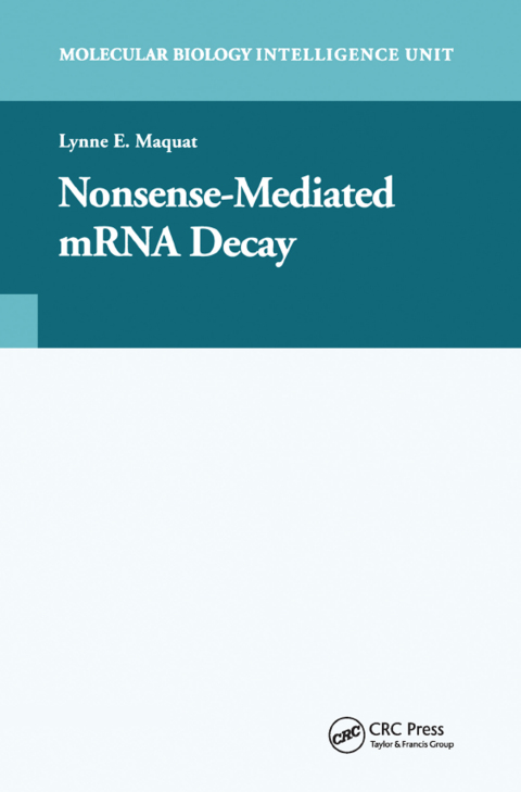 Cover image for book Nonsense-Mediated mRNA Decay