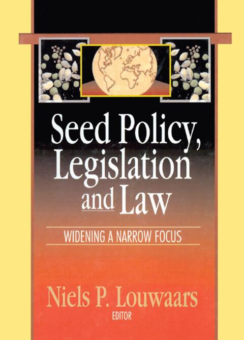 Cover image for book Seed Policy, Legislation and Law