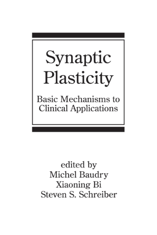Synaptic Plasticity