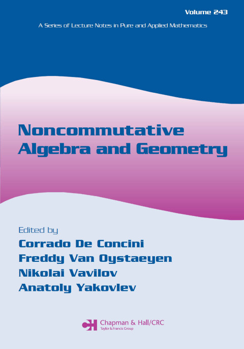 Cover image for book Noncommutative Algebra and Geometry