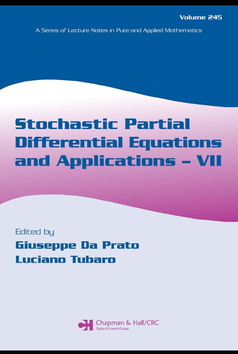 Cover image for book Stochastic Partial Differential Equations and Applications - VII