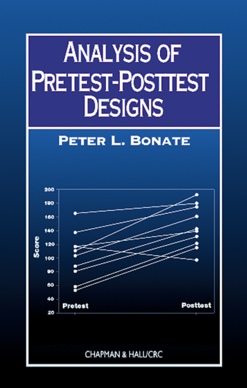 Cover image for book Analysis of Pretest-Posttest Designs
