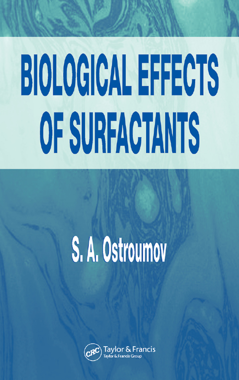 Cover image for book Biological Effects of Surfactants