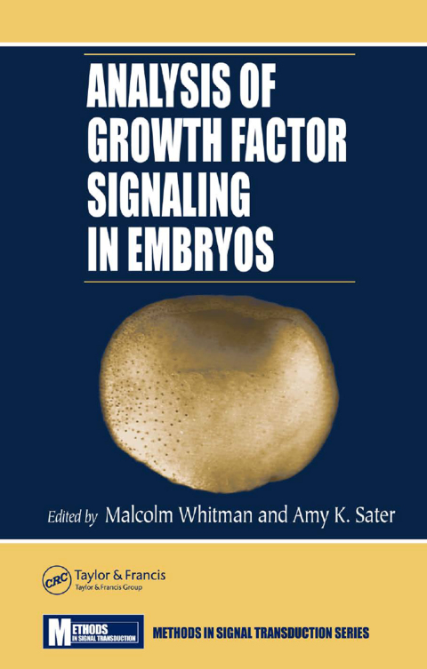 Cover image for book Analysis of Growth Factor Signaling in Embryos