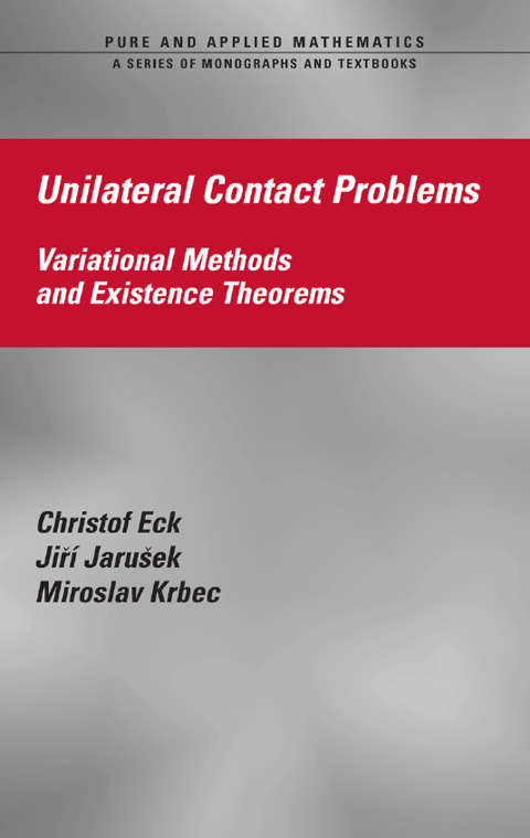 Unilateral Contact Problems 