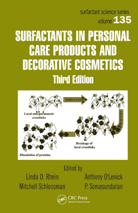 Cover image for book Surfactants in Personal Care Products and Decorative Cosmetics