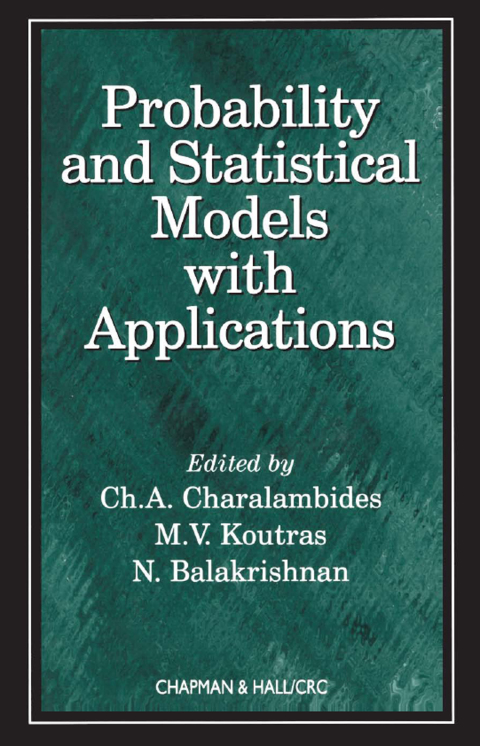 Cover image for book Probability and Statistical Models with Applications