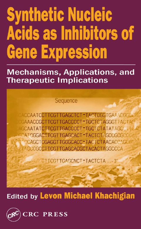 Cover image for book Synthetic Nucleic Acids as Inhibitors of Gene Expression