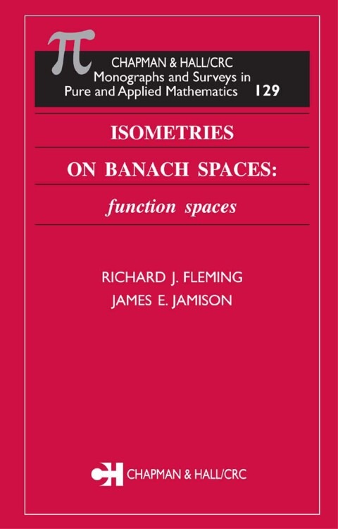 Cover image for book Isometries on Banach Spaces