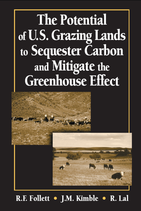 Cover image for book The Potential of U.S. Grazing Lands to Sequester Carbon and Mitigate the Greenhouse Effect