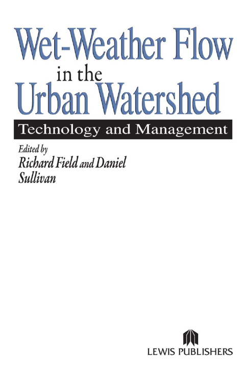 Cover image for book Wet-Weather Flow in the Urban Watershed