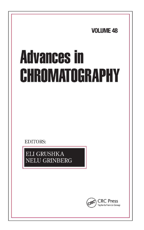 Cover image for book Advances in Chromatography