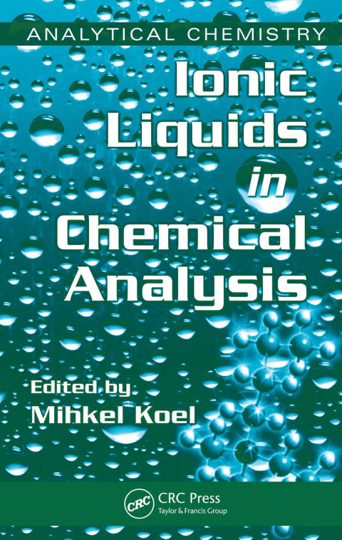 Cover image for book Ionic Liquids in Chemical Analysis
