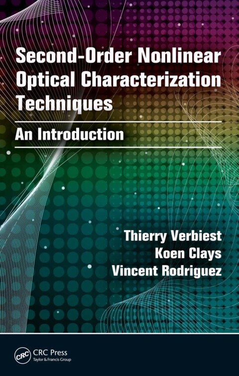 Cover image for book Second-order Nonlinear Optical Characterization Techniques