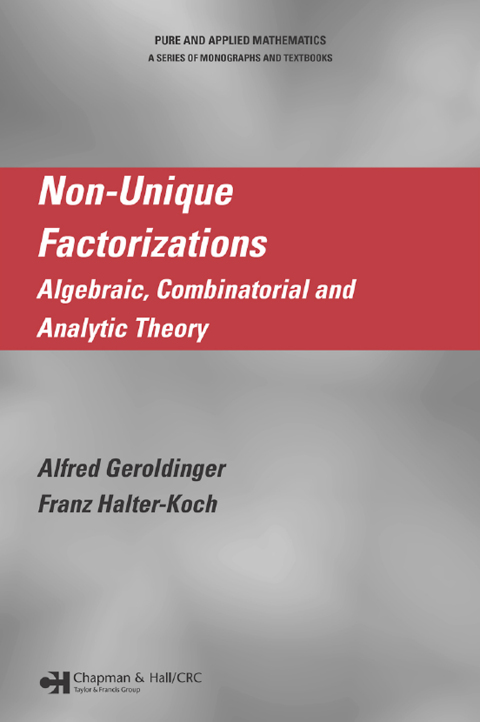 Cover image for book Non-Unique Factorizations