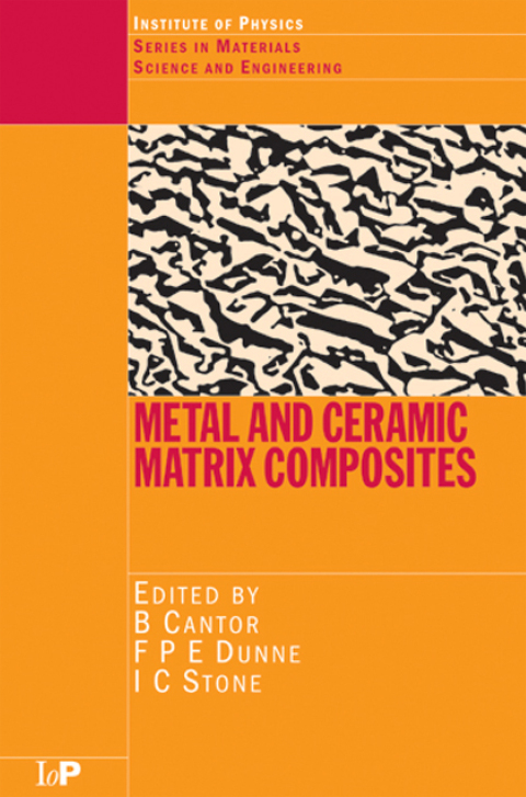 Cover image for book Metal and Ceramic Matrix Composites
