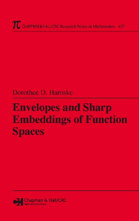Cover image for book Envelopes and Sharp Embeddings of Function Spaces