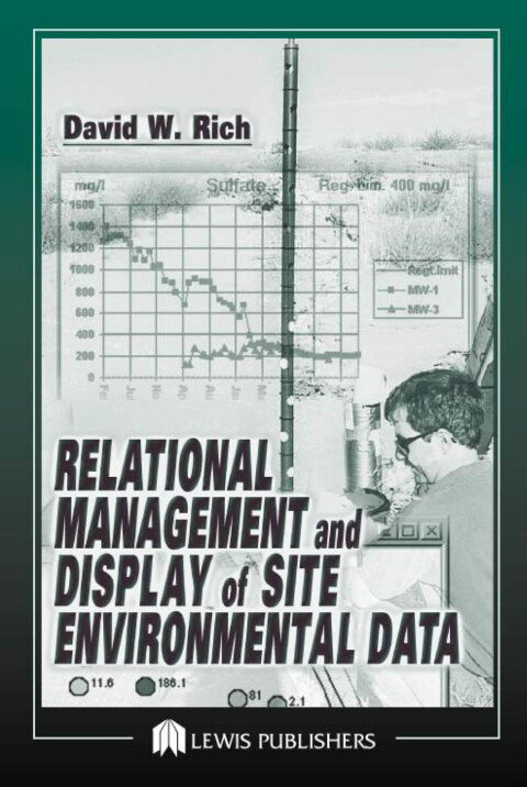 Cover image for book Relational Management and Display of Site Environmental Data