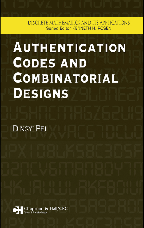 Cover image for book Authentication Codes and Combinatorial Designs