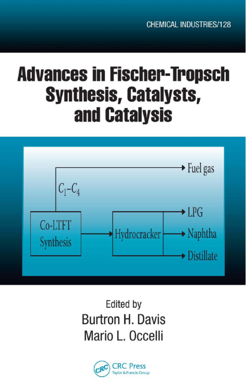 Cover image for book Advances in Fischer-Tropsch Synthesis, Catalysts, and Catalysis