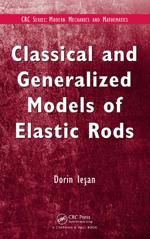 Cover image for book Classical and Generalized Models of Elastic Rods