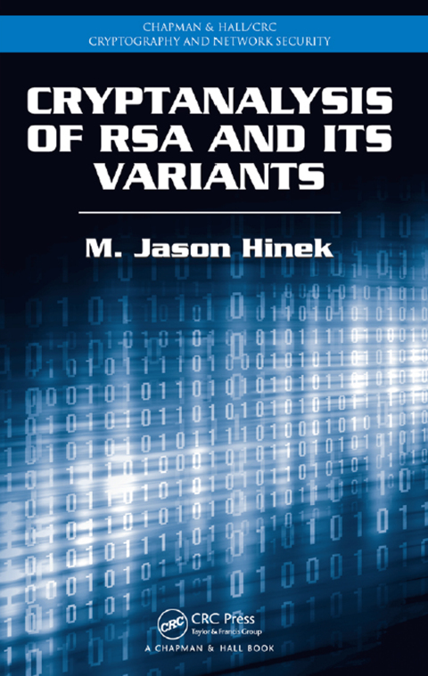 Cover image for book Cryptanalysis of RSA and Its Variants