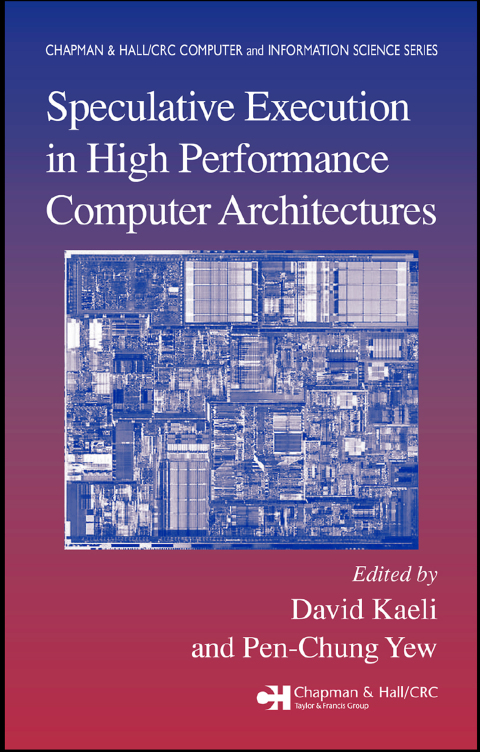 Cover image for book Speculative Execution in High Performance Computer Architectures