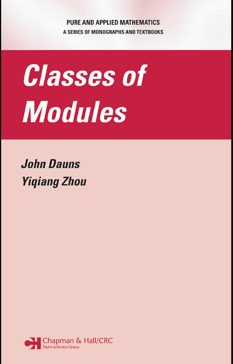 Cover image for book Classes of Modules