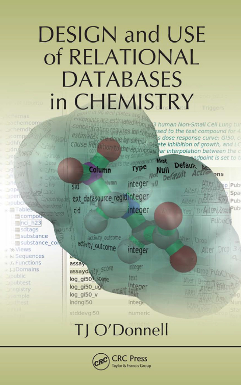 Cover image for book Design and Use of Relational Databases in Chemistry