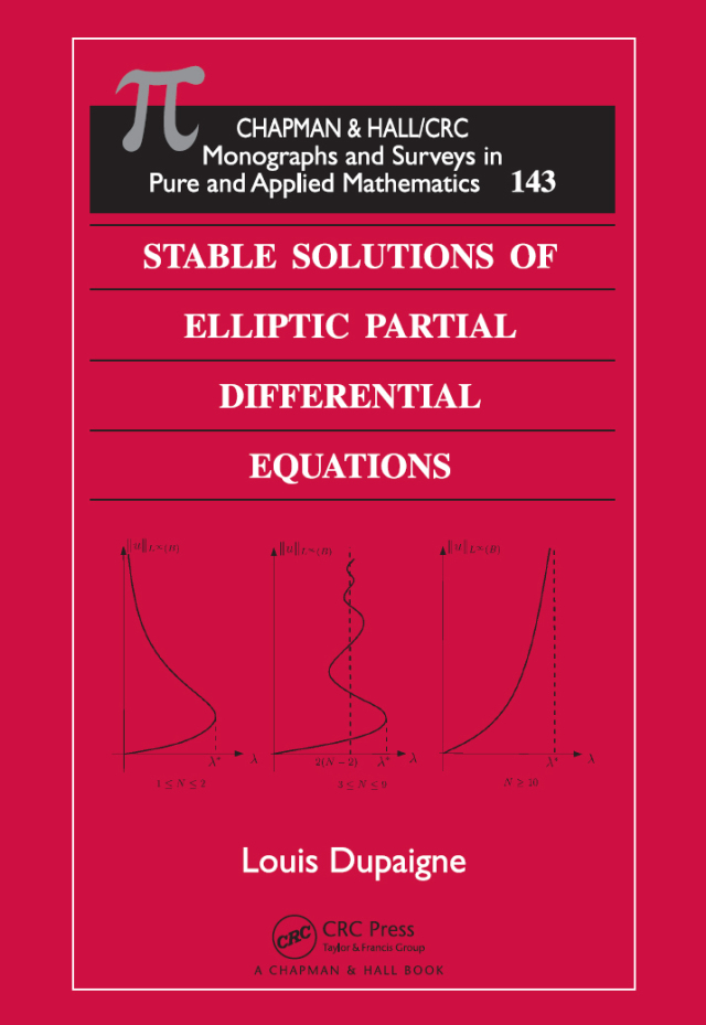 Stable Solutions of Elliptic Partial Differential Equations