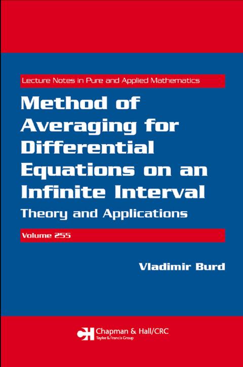 Cover image for book Method of Averaging for Differential Equations on an Infinite Interval