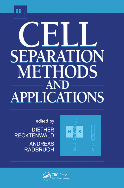 Cover image for book Cell Separation Methods and Applications